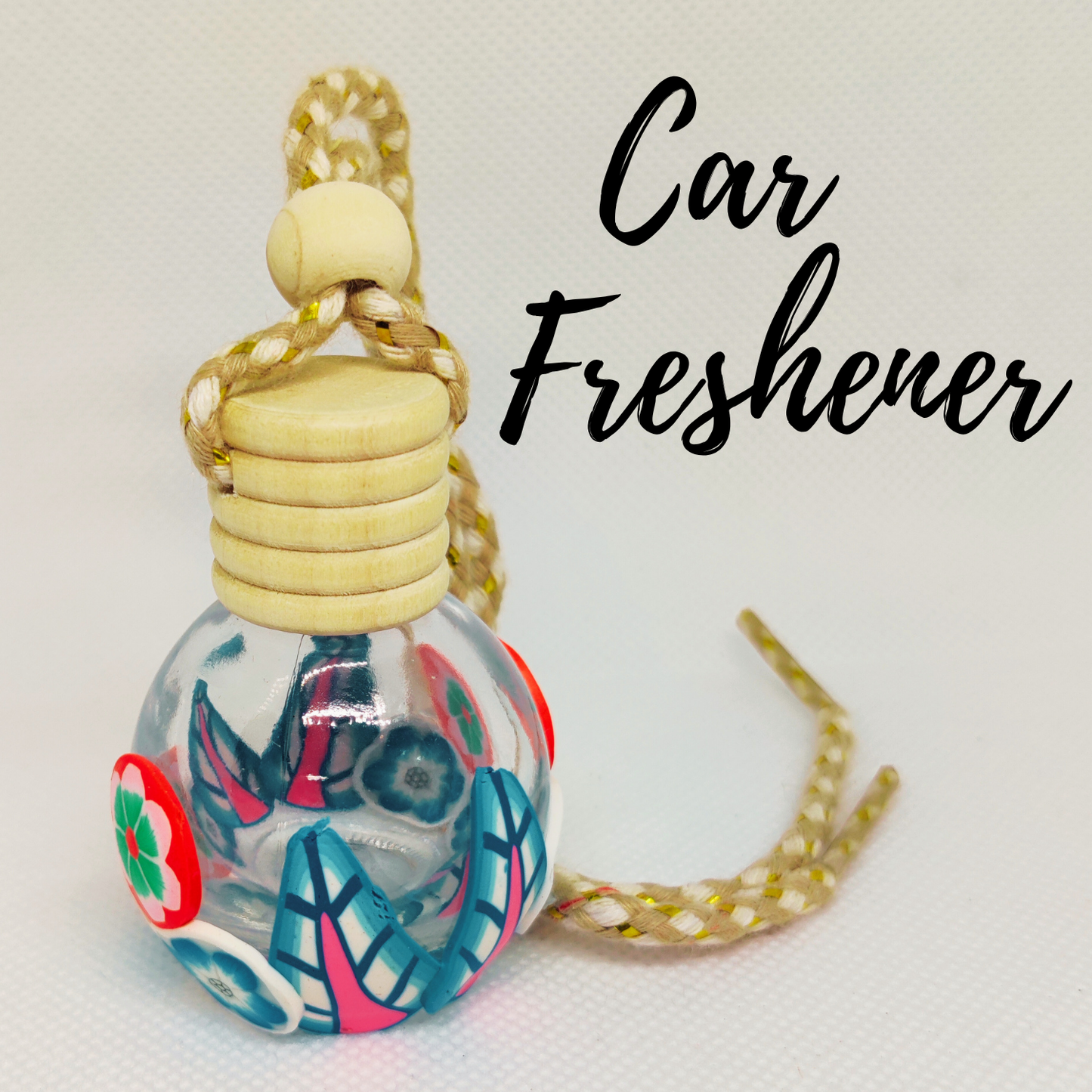ENLUSHED Herbal Car Freshener Hanging Pods | Rose Rush | Rose Essential Oil-Based for Natural Rejuvenation | Aromatherapy on the Move | Relaxing & Soothing Fragrance for Car & SUV