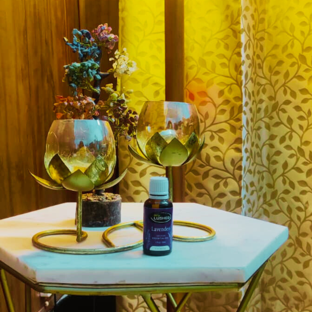 Herbal Home Fragrance 30 ml |Aroma oil| Helps in Calming, Stress & Sleep | Used in Diffuser, Candles, Air Freshener, Massages