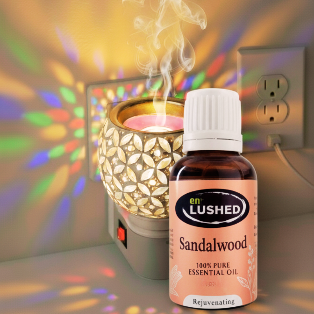Pure and natural Sandalwood Essential Oil for Rejuvenation, Skin Benefits and Aromatherapy