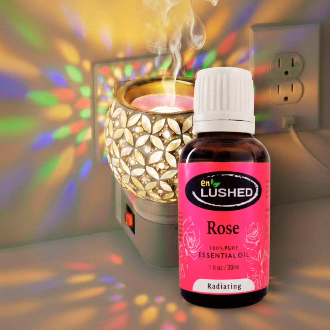 Aroma Oil Burner | Electric Diffuser with Pure Aroma Oil for Home Fragrance| Aromatherapy | Helps in Calming, Stress & Sleep