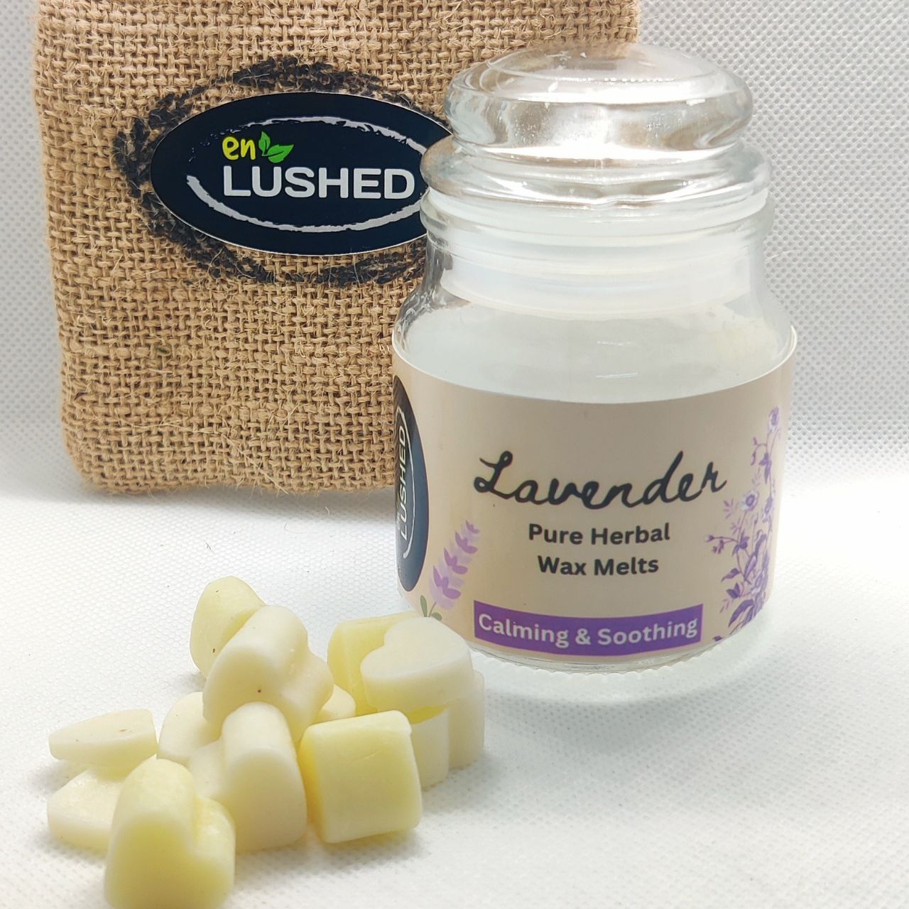Herbal Wax Melts with Electric Diffuser Infused with Pure Essential Oils | No Synthetic Fragrance | Calming & Relaxing | Improve Sleep | Uplifts Mood