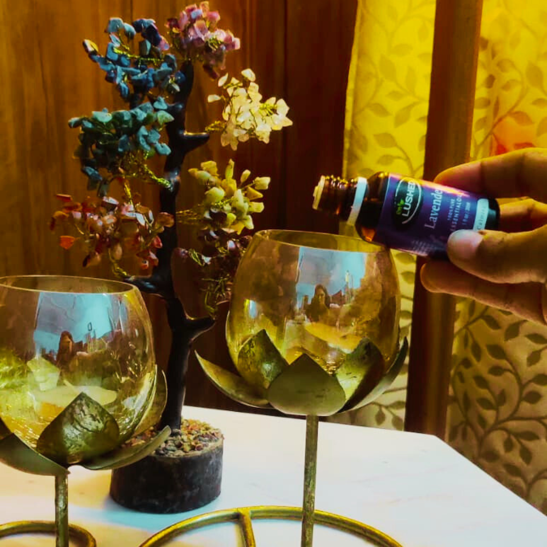 Herbal Home Fragrance 30 ml |Aroma oil|  Helps in Calming, Stress & Sleep | Used in Diffuser, Candles, Air Freshener, Massages