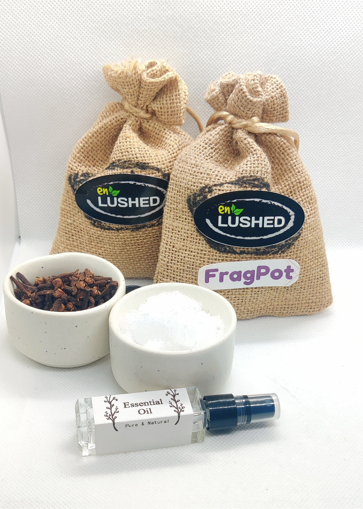 Herbal Freshener Wardrobe|Clothes|Toilet|Home with Essential Oil, Camphor & Clove, Ultimate Fresheness & Protection from Foul Smell & infestation