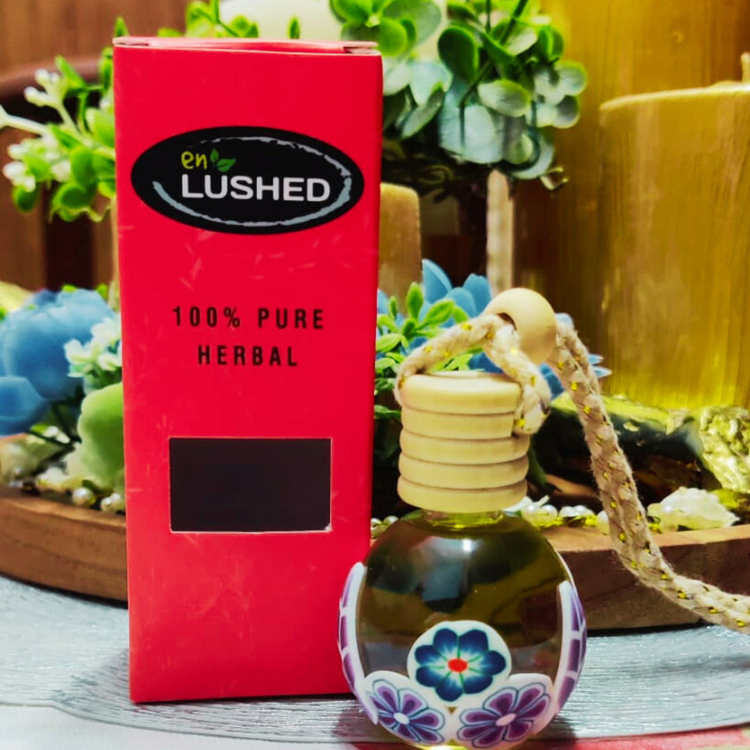 Hanging Pod Herbal Car | Home Freshener| Rose Rush