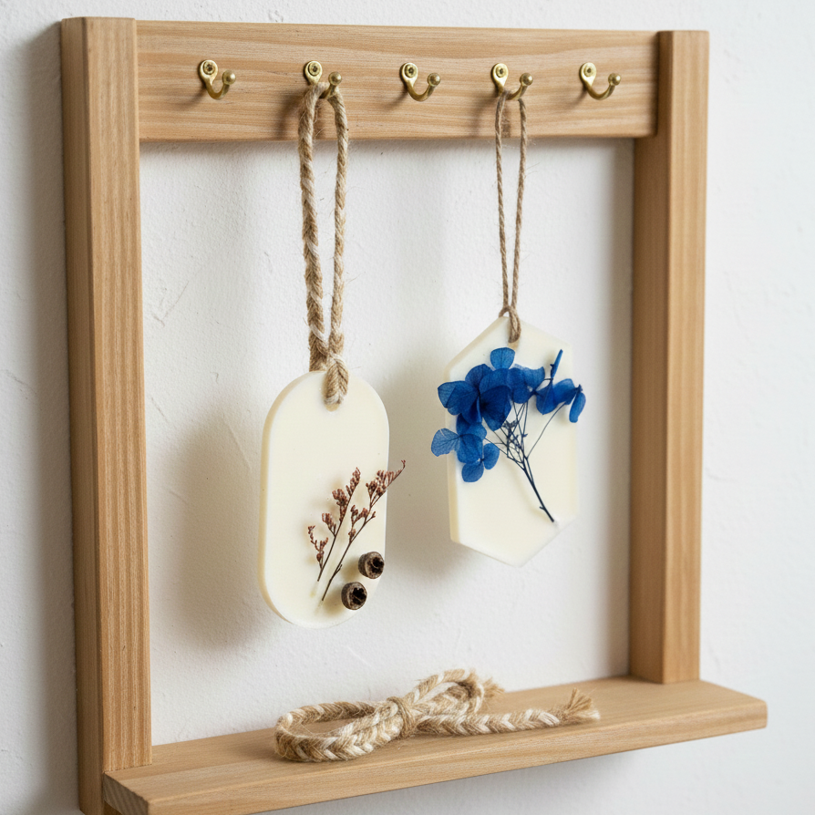 Wax Air Freshener for Wardrobe|Car|Bathroom|Office with high Natural Fragrance load keeps your Clothes & Wardrobe free from bugs, moths or foul smell