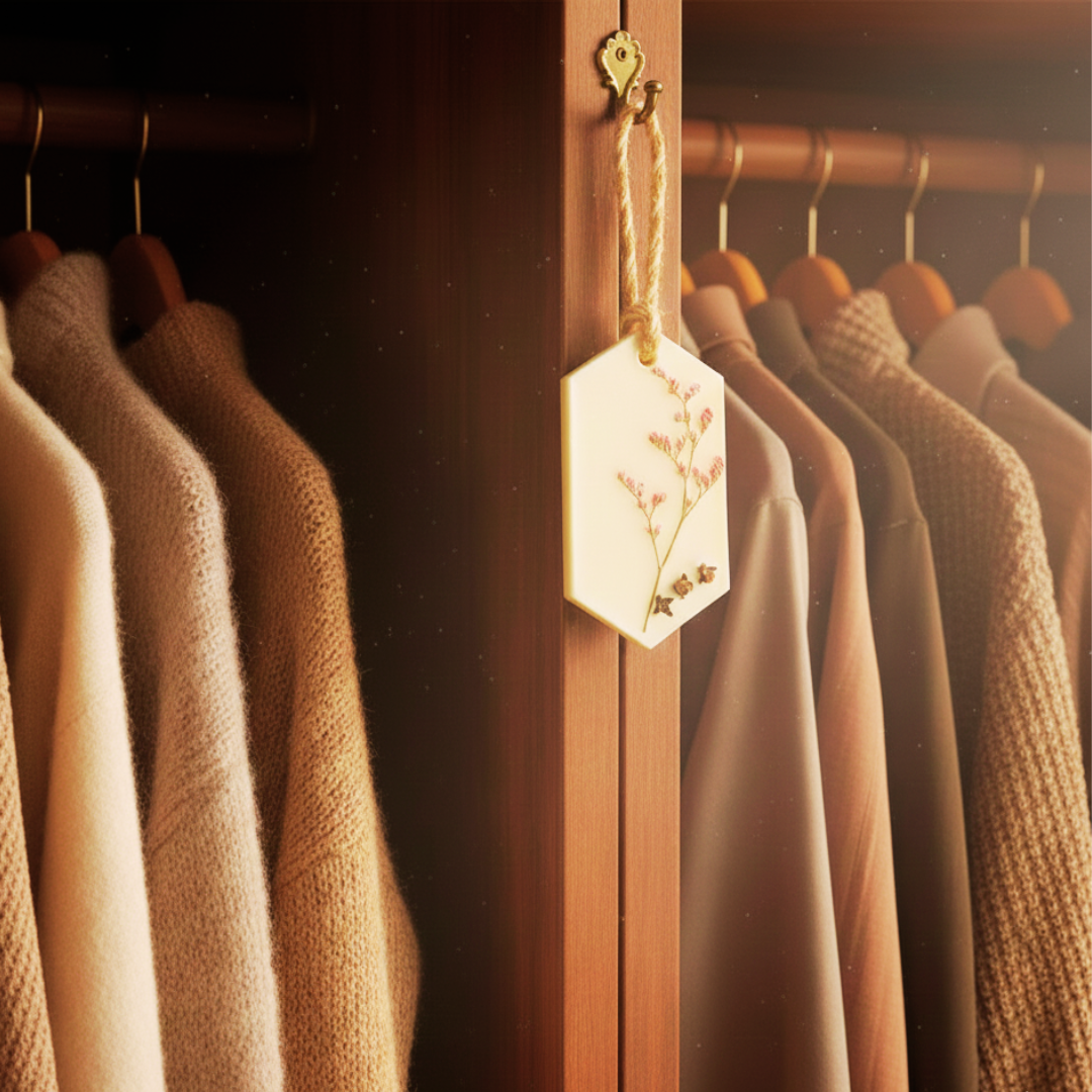 Wax Air Freshener for Wardrobe|Car|Bathroom|Office with high Natural Fragrance load keeps your Clothes & Wardrobe free from bugs, moths or foul smell