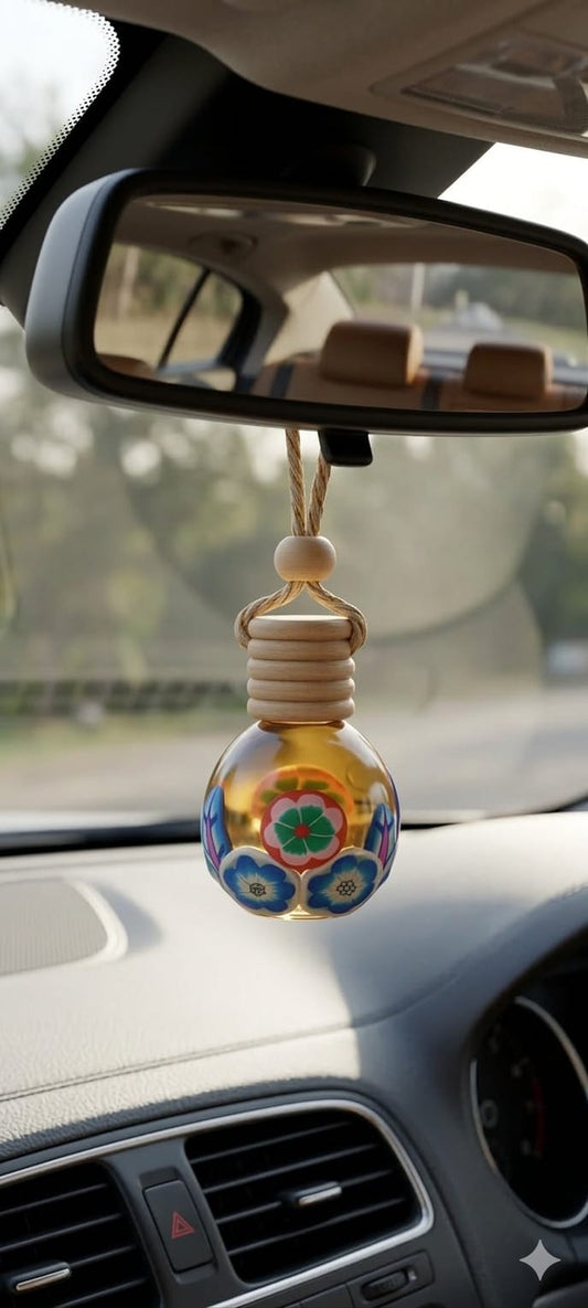 Hanging Pod Herbal Car | Home Freshener| Rose Rush