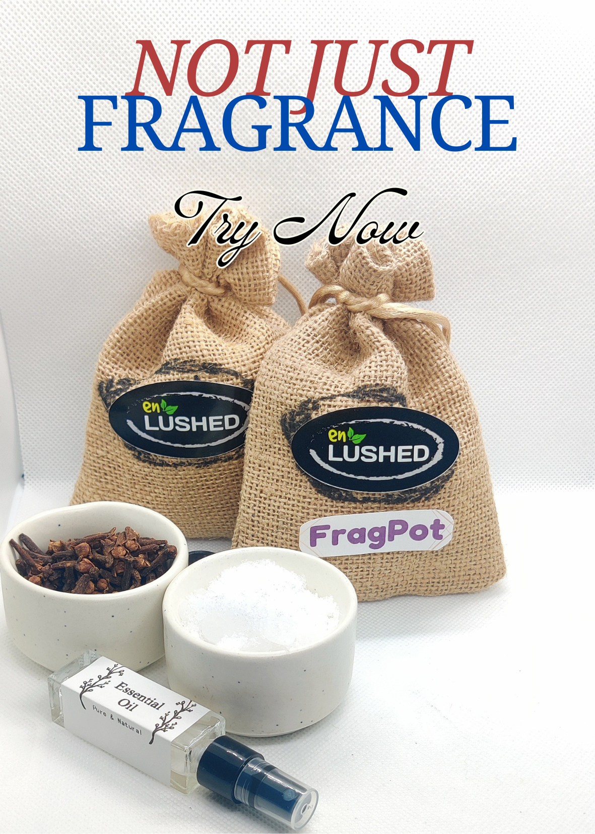 Herbal Freshener Wardrobe|Clothes|Toilet|Home with Essential Oil, Camphor & Clove, Ultimate Fresheness & Protection from Foul Smell & infestation