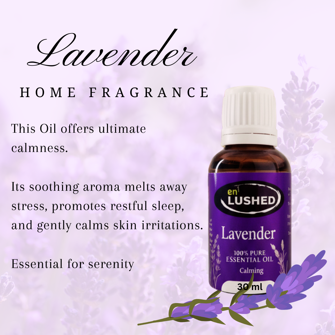 Herbal Home Fragrance 30 ml |Aroma oil|  Helps in Calming, Stress & Sleep | Used in Diffuser, Candles, Air Freshener, Massages